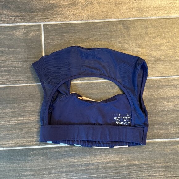 Tiger Friday Navy Blue Child Sports Bra - Child Large - Picture 2 of 3